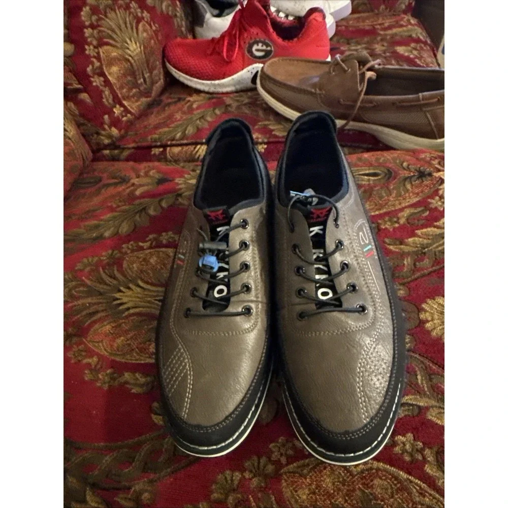 MEN'S VINTAGE  KLKYKO CLASSIC DRESS SNEAKER SHOE Brown Size 47 Eu US 13/14